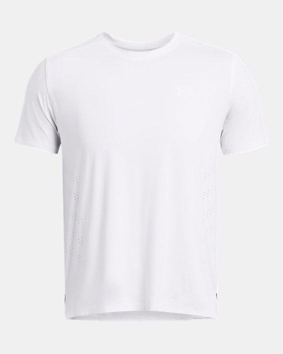 Camiseta de manga corta UA Launch Elite para hombre, White, pdpMainDesktop image number 3